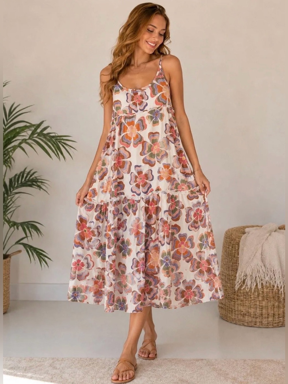 Smith & Quinn Winnie “She’s a Rainbow” Floral Maxi Dress